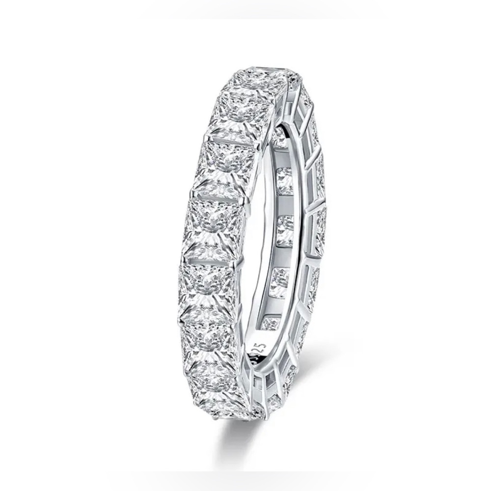 Princess Cut Eternity Wedding/Anniversary Ring